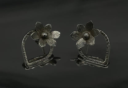 DAV - Ohrstecker 3D-Blüte