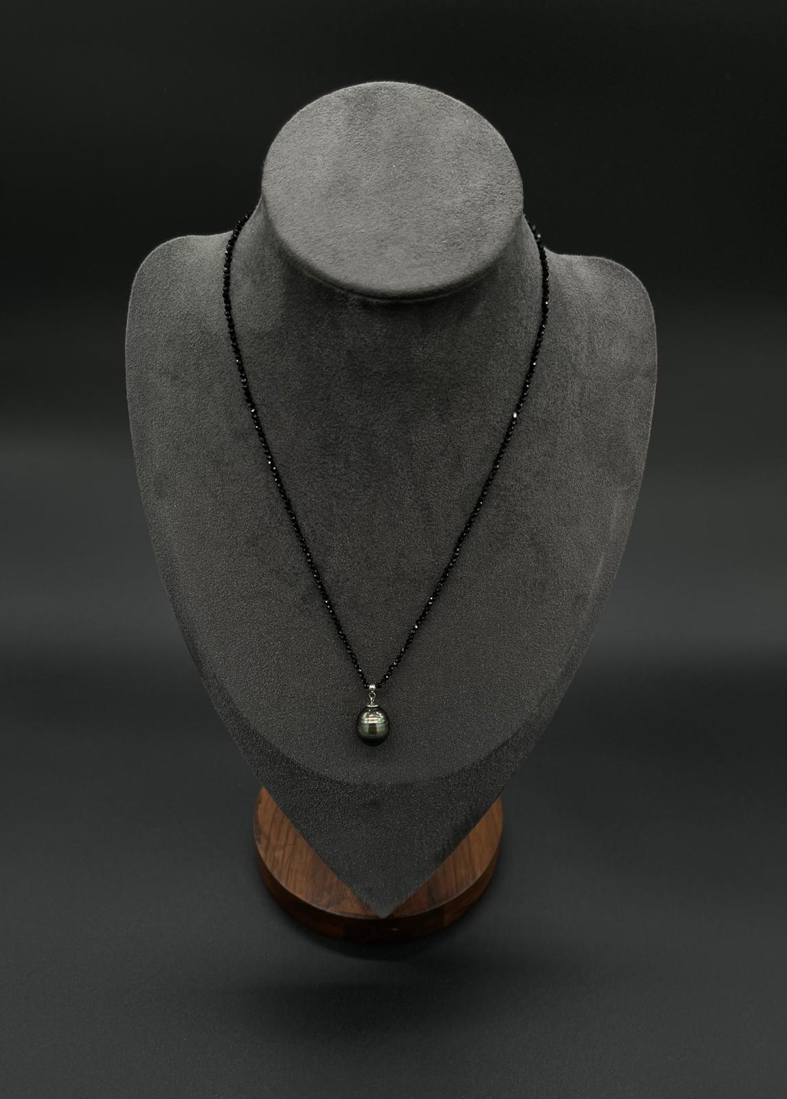 Facettierte Diamanten - Halskette