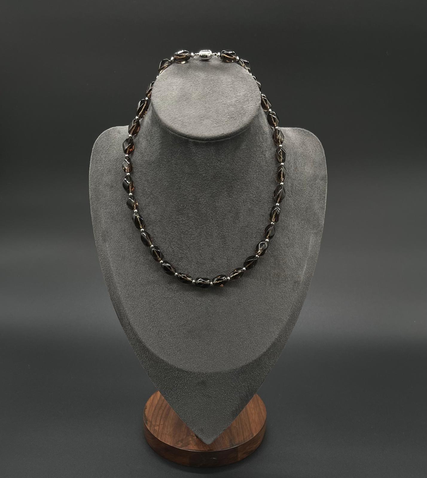 Achat-Crystal - Halskette